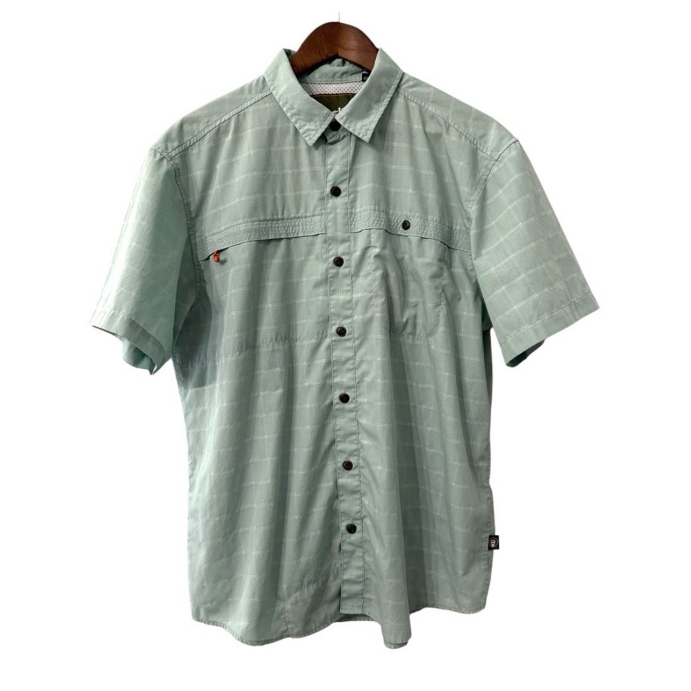 Howler Bros Tidepool Tech shirt mens large short sleeve button up gorpcore beach